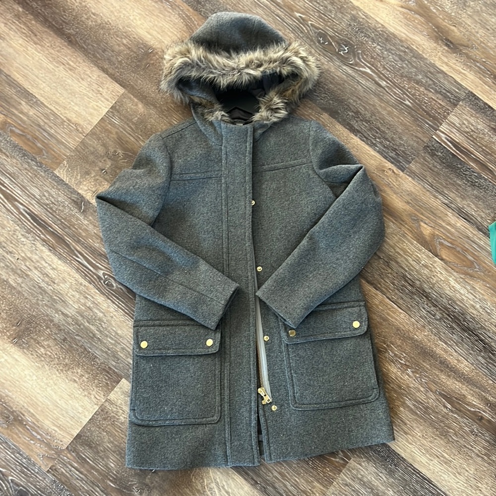 J.Crew Mercantile Wool Coat